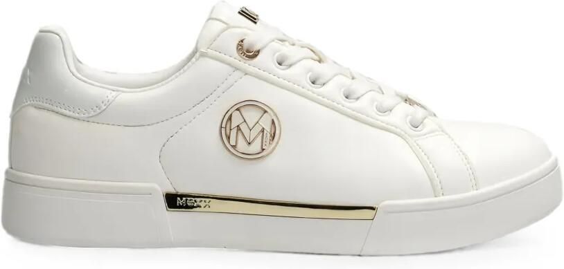 MEXX Sneakers met logoplakkaat Wit