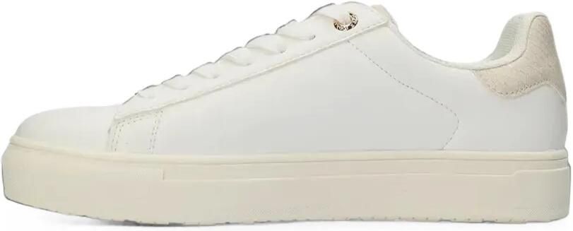 MEXX Sneakers met slangen-effect en logopatch Wit - Foto 4