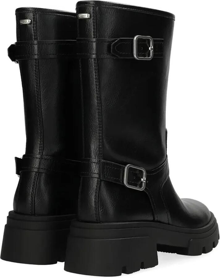 MEXX Sumatra River laarzen met plateauzool en gesp Zwart - Foto 4