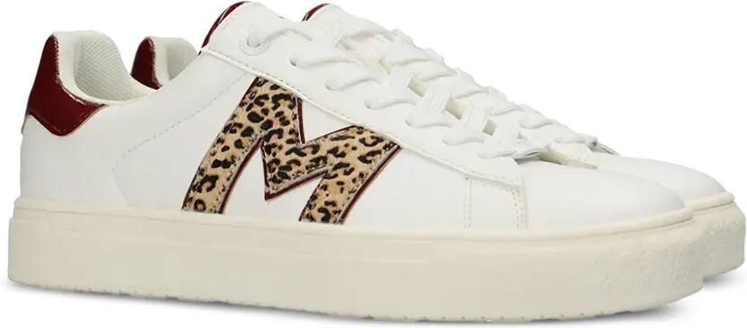 MEXX Tess Rio sneakers met luipaardprint en logo Wit - Foto 3