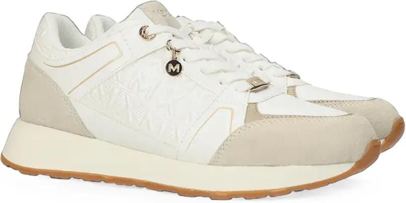 MEXX Tiara sneakers met logo-reliëf met vlakken Wit - Foto 3