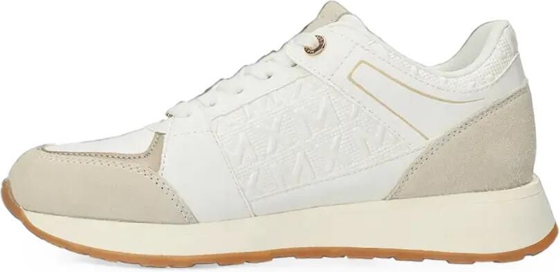 MEXX Tiara sneakers met logo-reliëf met vlakken Wit - Foto 4