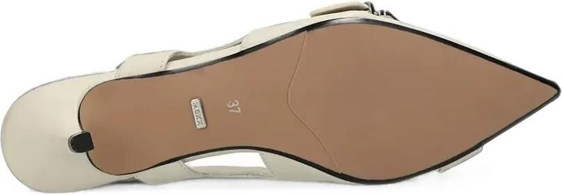 MEXX Tyra Suki slingback pumps met gespdetail Beige - Foto 5