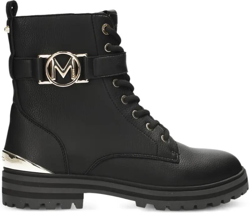 MEXX Veterlaarzen met logoplakkaat Zwart