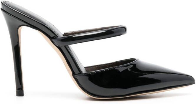 Michael Kors Stiletto pumps van lakleer Zwart