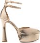 Michael Kors Pumps met slangenleer-effect Goud - Thumbnail 1