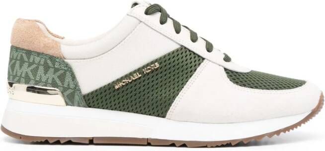 Michael Kors Allie sneakers met vlakken Groen