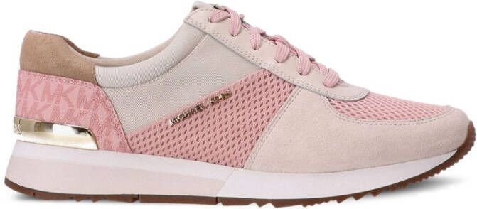 Michael Kors Allie Strider leren sneakers Roze