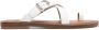 Michael Kors Ashton 50 mm leren sandalen Wit - Thumbnail 1