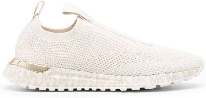 Michael Kors Bodie knitted slip-on sneakers Beige