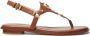 Michael Kors Casey sandalen met logoplakkaat Bruin - Thumbnail 1