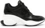 Michael Kors Sami scuba sneakers met rits Zwart - Thumbnail 2