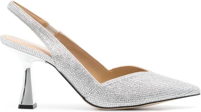 Michael Kors Grove Lake sneakers verfraaid met kristallen Wit