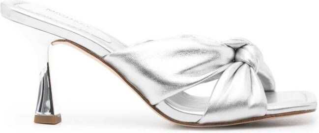 Michael Kors Ember slippers met logoplakkaat Zwart