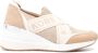 Michael Kors Hamilton 100mm chain-embellished leather sandals Zwart - Thumbnail 9