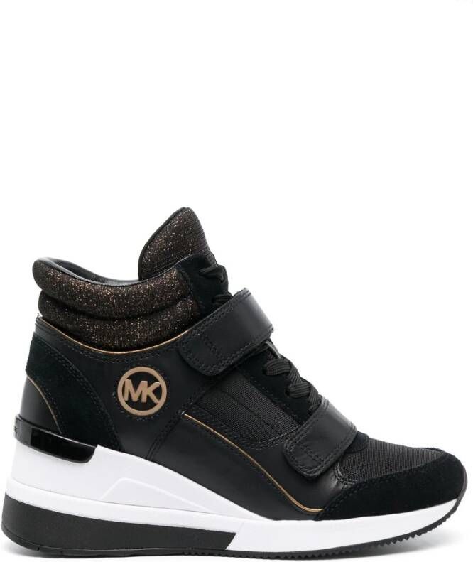 Sleehak sales sneakers zwart