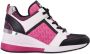 Michael Kors Georgie sneakers met plateauzool Roze - Thumbnail 6