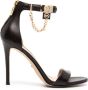 Michael Kors 75 mm Rocco loafers met monogram-print Zwart - Thumbnail 5