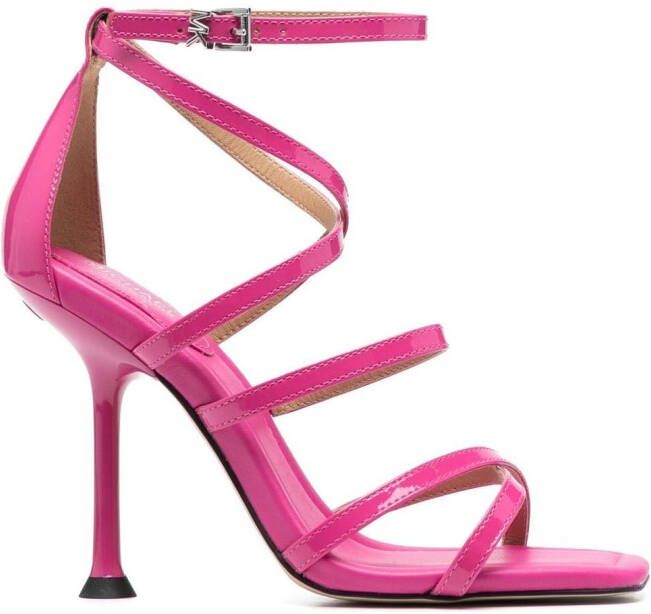 Michael Kors Imani lakleren sandalen Groen - Foto 1