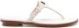 Michael Kors Jillian sandalen met logoplakkaat Beige - Thumbnail 1