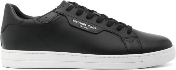 Michael Kors Keating leren sneakers Zwart