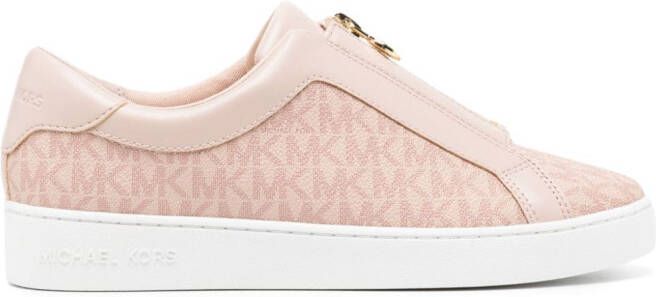 Michael Kors Keaton sneakers met logoprint Roze