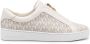 Michael Kors Hayes leren sneakers met plateauzool Bruin - Thumbnail 6