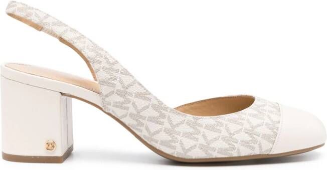 Michael Kors Leren pumps Beige