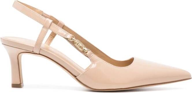 Michael Kors Colby leren sandalen Bruin