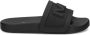 Michael Kors Teenslippers met logo-reliëf Zwart - Thumbnail 1