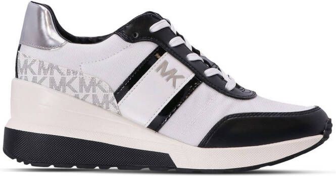 Michael Kors Mabel sneakers met plateauzool Wit