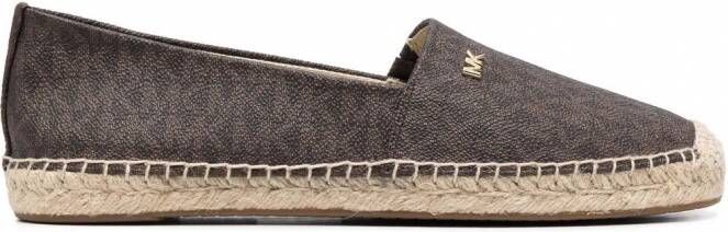 Michael Kors Milles sneakers verfraaid met logo Bruin