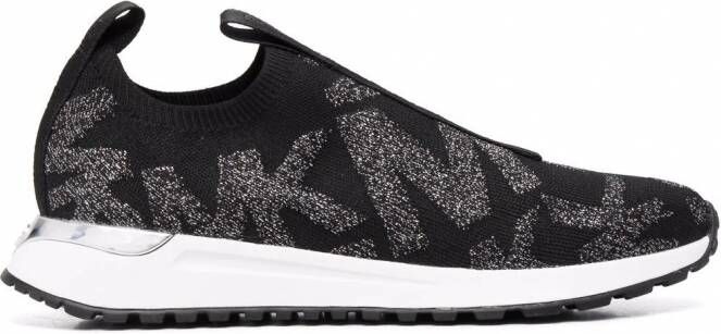 Michael Kors Bodie sneakers met logoprint Zwart