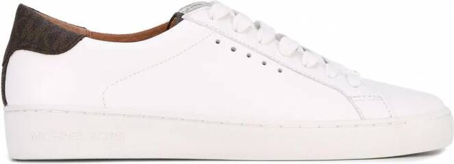 Michael Kors contrast panel sneakers Beige