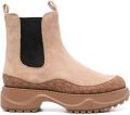 Michael Kors Dupree enkellaarzen Beige - Beige