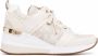 Michael Kors Teenslippers met logoplakkaat Goud - Thumbnail 1