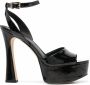 Michael Kors Jenson lakleren sandalen Zwart - Thumbnail 4