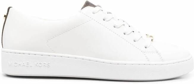 Michael Kors Keaton sneakers met monogram Bruin