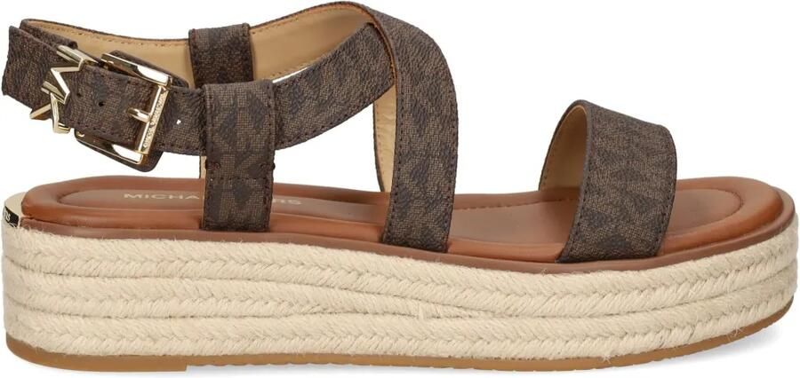 Michael Kors 40 mm Richie espadrilles Bruin