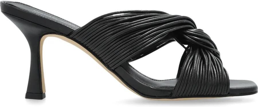 Michael Kors 75 mm Alessia muiltjes Zwart