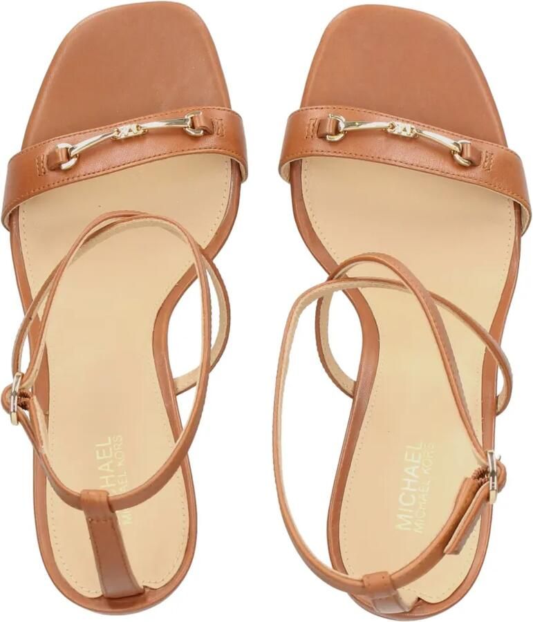 Michael Kors 89 mm Leona sandalen Bruin - Foto 2