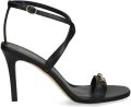 Michael Kors 90 mm sandalen met logoplakkaat Zwart - Zwart