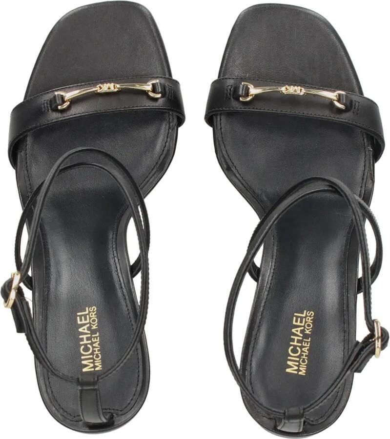 Michael Kors 90 mm sandalen met logoplakkaat Zwart - Foto 2