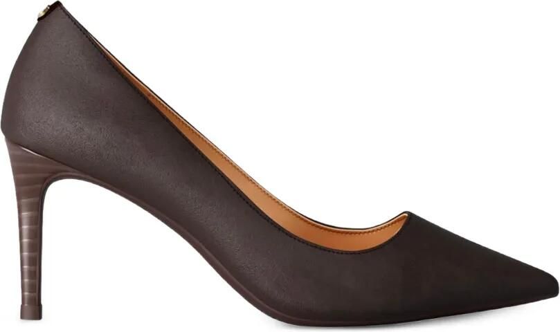 Michael Kors Alina Flex suède pumps Bruin
