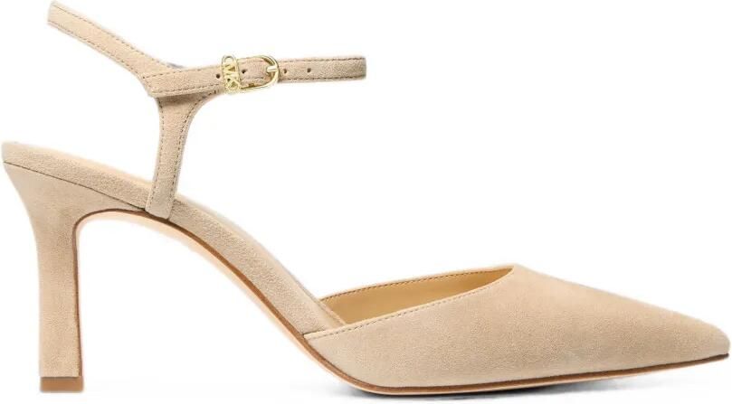 Michael Kors Amara pumps met puntige neus Beige