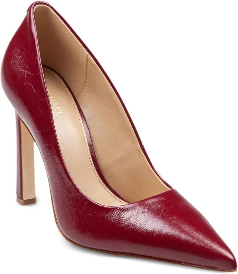 Michael Kors Amara pumps met puntige neus Rood