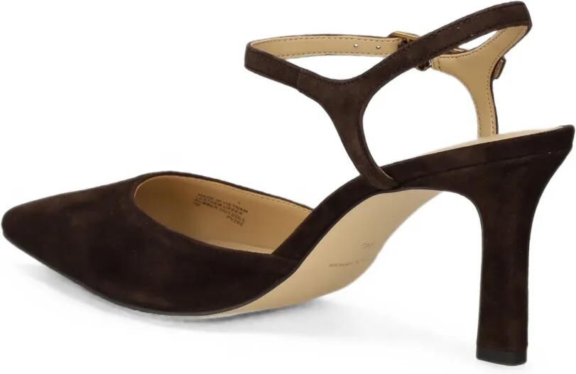 Michael Kors Amara suède slingback pumps Bruin - Foto 4
