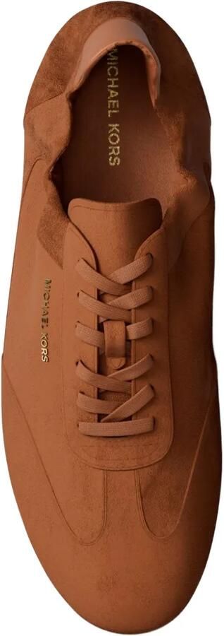 Michael Kors Archer suède sneakers Bruin
