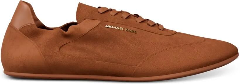 Michael Kors Archer suède sneakers Bruin - Foto 5