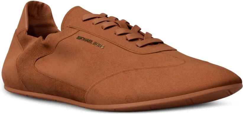 Michael Kors Archer suède sneakers Bruin - Foto 3